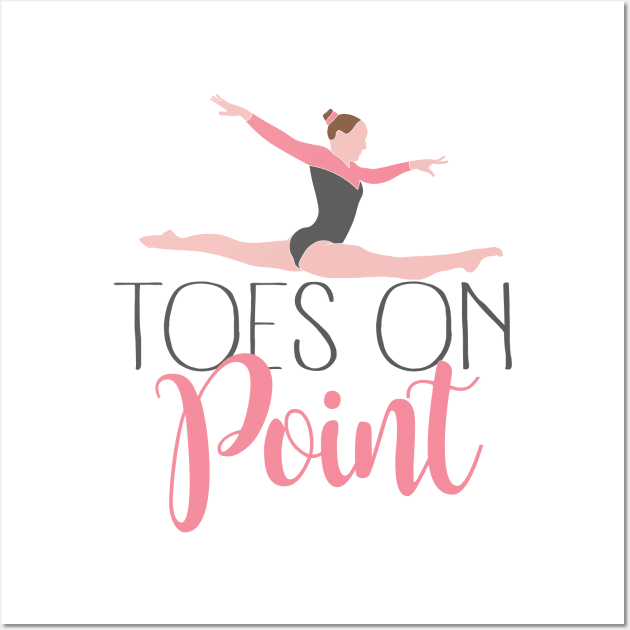 Toes On Point Wall Art by FlexiblePeople